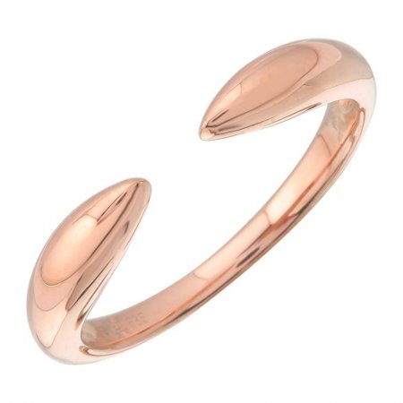 Gold claw ring solid 14K - Lexie Jordan Jewelry
