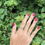 Gold Evil Eye Ring | 14K Gold | Pave Diamonds - Lexie Jordan Jewelry