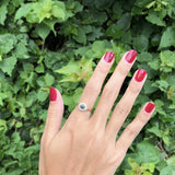 Gold Evil Eye Ring | 14K Gold | Pave Diamonds - Lexie Jordan Jewelry