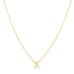 Mini Initial Necklace - Lexie Jordan Jewelry