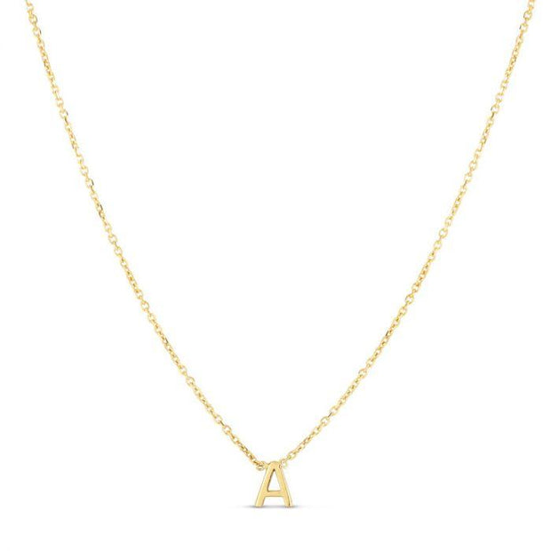 Mini Initial Necklace - Lexie Jordan Jewelry