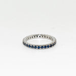 Multi-Color Stacking Eternity Bands | Gold | Precious Gemstones - Lexie Jordan Jewelry