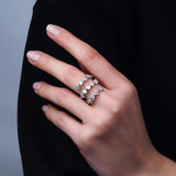 New Diamond Spiral Pear - Lexie Jordan Jewelry