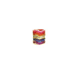 Sapphire Stackable Ring | Vivid Rainbow Sapphires | 14K Gold - Lexie Jordan Jewelry