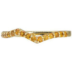 Sapphire Stackable Ring | Vivid Rainbow Sapphires | 14K Gold - Lexie Jordan Jewelry