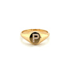 Signet Initial Ring - Lexie Jordan Jewelry