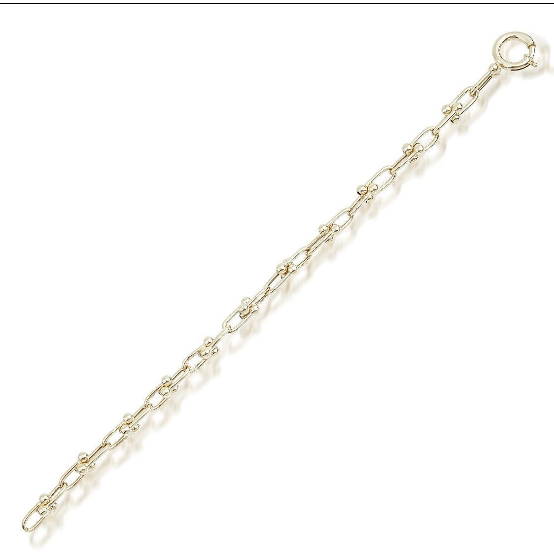 U Link Bracelet | 14 K Gold - Lexie Jordan Jewelry