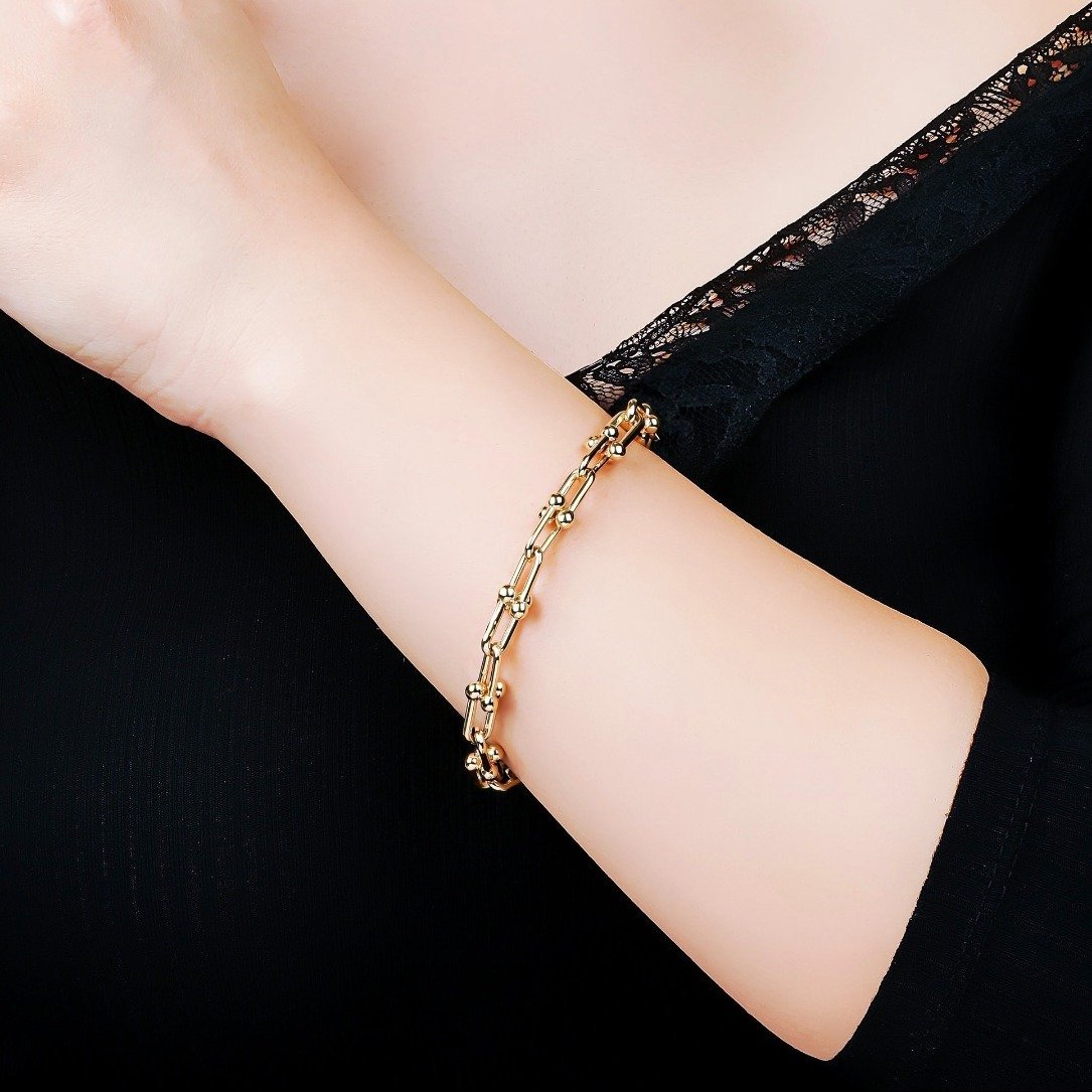 gold chain bracelet designs for girls