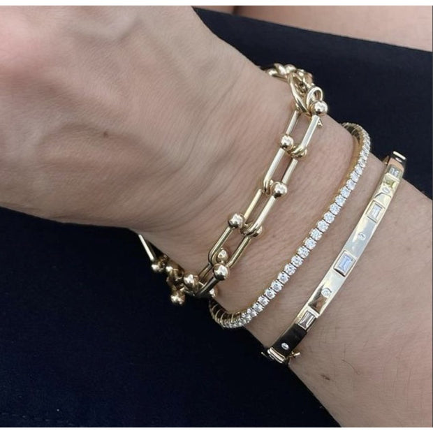 U Link Chain | 14 K Gold - Lexie Jordan Jewelry