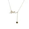 DIAMOND LOVE NECKLACE