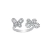 DOUBLE BUTTERFLY DIAMOND RING