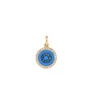 EYE CHARM | 14K GOLD DIAMONDS