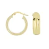 GOLD TUBE HOOP EARRINGS | TUBE HOOP EARRINGS
