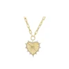 HEARTS AND LOVE PENDANT NECKLACE