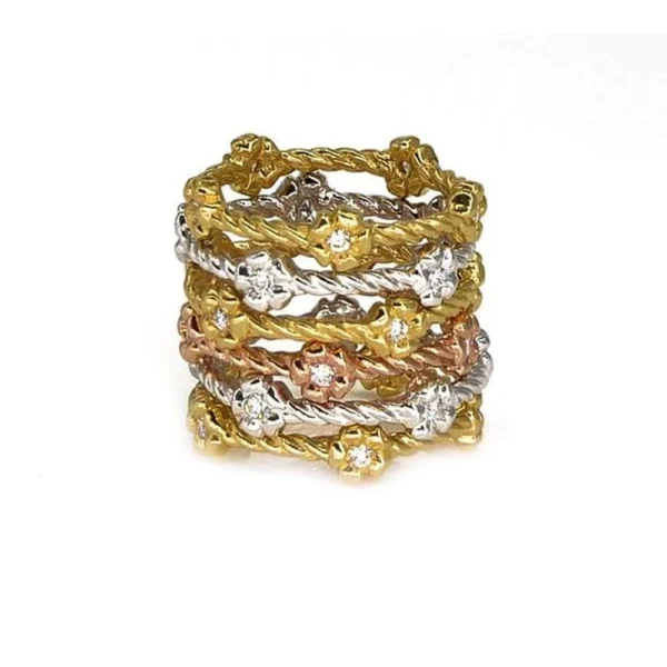 Barley Twist Graduation Ring