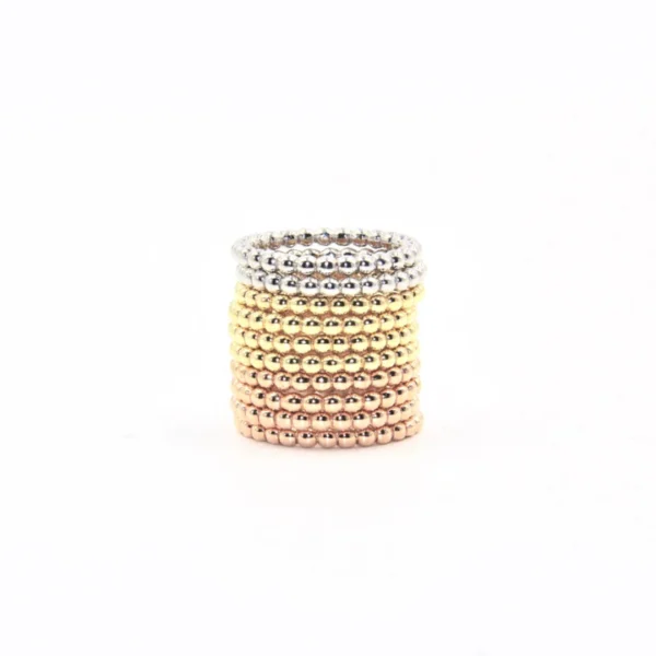 gold stackable rings