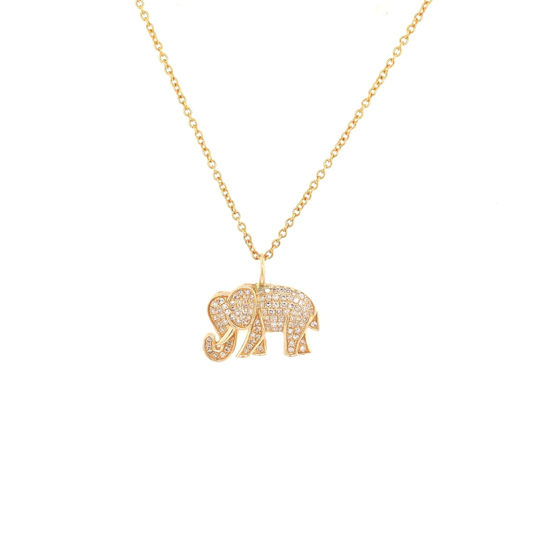 GOLD ELEPHANT CHARM