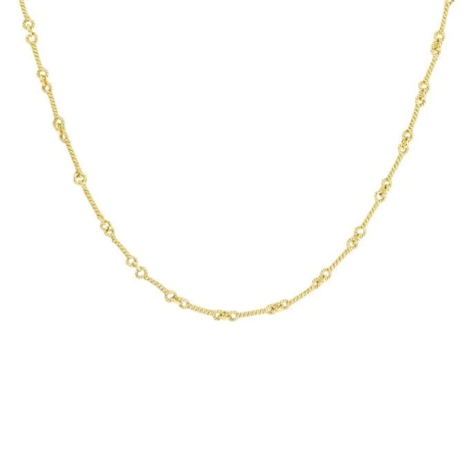 interlock gold chain