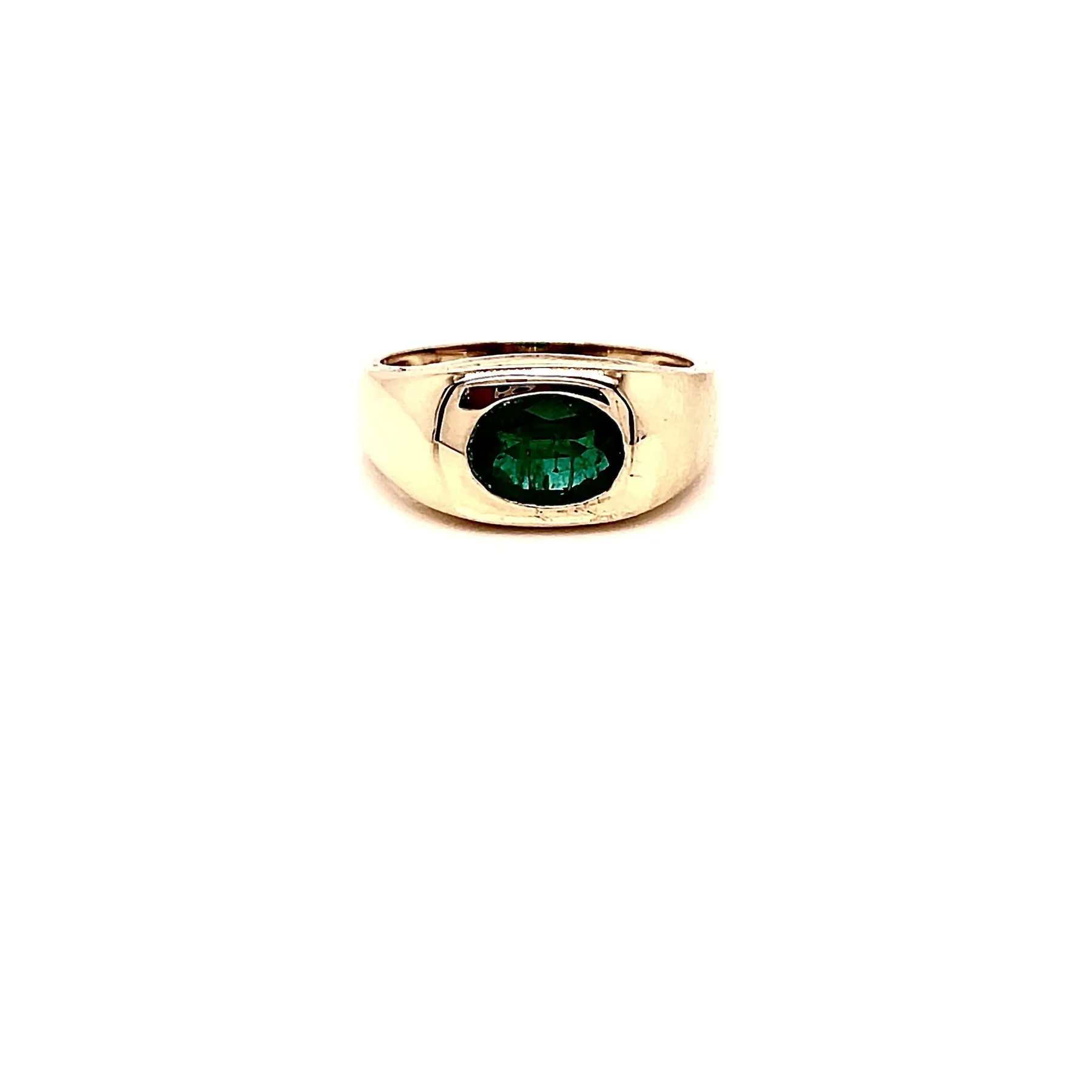 emerald dome ring