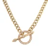 Diamond Toggle Chain Necklace